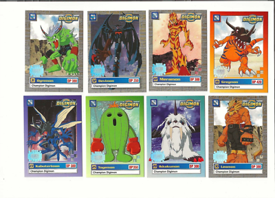 1999 DIGIMON Exclusive Preview Card Lot 21 Cards NM to MINT