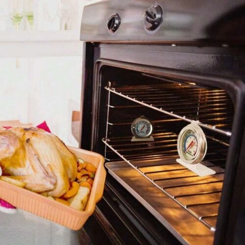 Oven Thermometer Stainless Steel Gauge 600°F Cooking Thermometer Kitchen Tool - Picture 5 of 6