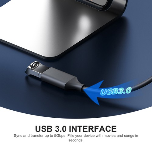 3 Stück USB-C-Stecker auf USB 3.0-Buchse OTG-Kabeladapter für S9 - Afbeelding 3 van 12