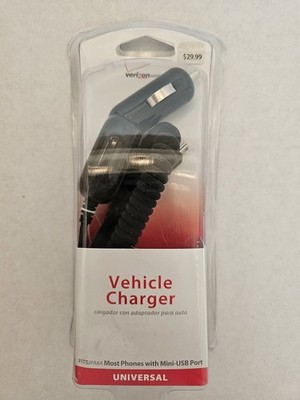 Verizon Wireless Vehicle Charger Fits Most Micro USB Charging Ports New In Box