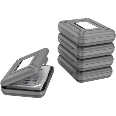 Festplattentasche für 3,5 Zoll externe Festplatten Wasserresistent Schutzbox ...