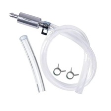 Universal One Way Brake Bleeder Kit Check Valve With Clear Hose Clamps Universal One Way Brake Bleeder Kit Check Valve With Clear Hose Clamps