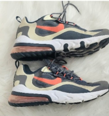 Sz 6.5 Youth Nike Air 70 React BQ0103 Pre-owned Good Condition