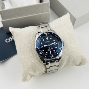 Seiko Prospex Sea Solar SNE585 Blue Dial Men's Stainless Steel Watch 38.5mm