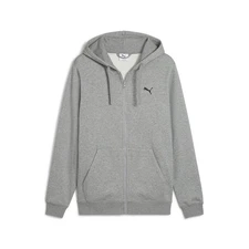 PUMA Essentials Full Zip Hoodie Mens Grey Casual Outerwear 68259003