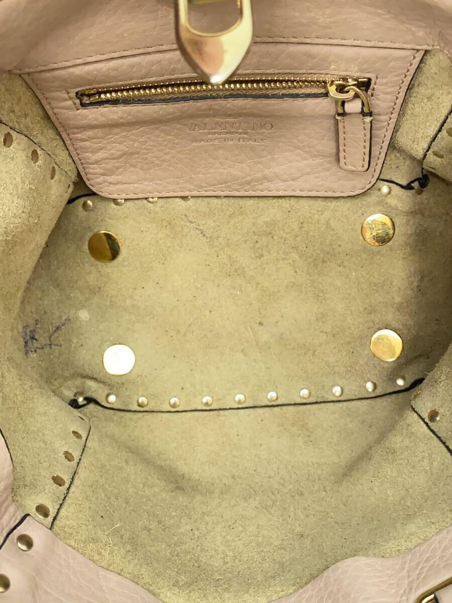 VALENTINO GARAVANI Handbag Leather Pink thumbnail 6