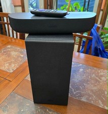 4K/HDR Streaming Device Premium Roku Soundbar All In One, with Wireless Bass