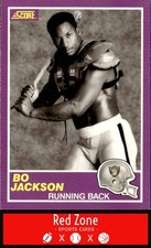 1989 Score Supplemental - #384S Bo Jackson EX+.