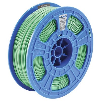 DREMEL PLA-GRE-01 3D Printer Filament,PLA,0.75 kg W,Grn 800VP1