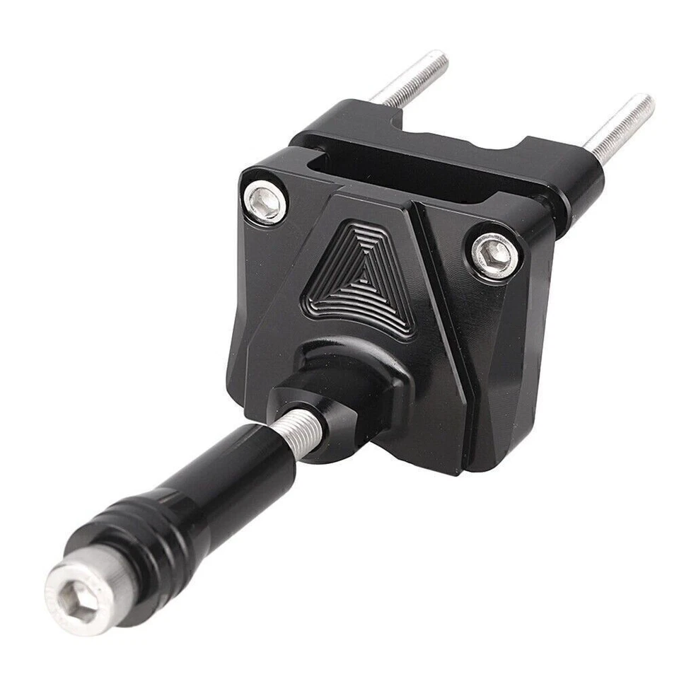 Soporte de montaje de amortiguador de dirección para Kawasaki Ninja 250R 2008 2009 2010 2011 12 Foto 4 de 4