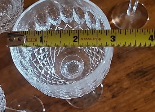 Waterford Crystal Stemware COLLEEN Hock Wine Glass- 6pcs- Signed - Picture 7 of 11