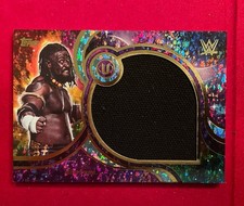 Oba Femi 2026 Topps Universe WWE Authentics Relic #WA-OF Wrestling /299