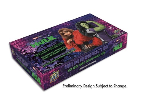 MARVEL STUDIOS SHE-HULK TRADING CARDS HOBBY 12ER BOX CASE (UPPER DECK 2024) - Bild 11 von 12