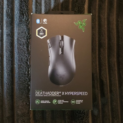 Razer Deathadder V2 X HyperSpeed Mouse Wireless Black 14000dpi 7 Buttons - 第 1/7 張圖片