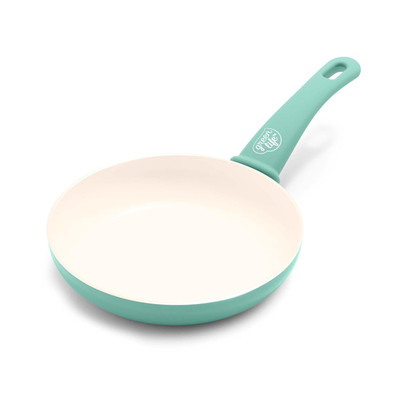 Greenlife Nonstick 8'' Frying Pan Skillet, Non-Toxic Pfas-Free Ceramic Nonstick