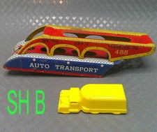 Vintage 1950s Wyandotte Toys #455 Steel Auto Transport Trailer with Plastic Car