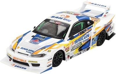 MINI GT L B-Super Silhouette S15 RHD (Right Hand Drive) #555 Yukio Fausto Drift 