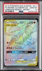 2019 POKEMON SUN & MOON UNBROKEN BONDS FULL ART/RESHIRAM & CHARIZARD GX PSA 10