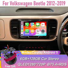 9'' Apple CarPlay Auto 6+128GB Head Unit Car radio For VW Beetle 2012-2019