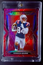 2024 Panini Obsidian Kendrick Bourne /49 Red Flood Patriots Color Match #134