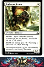 Magic the Gathering MTG Rivals of Ixalan Snubhorn Sentry #23 Buy 2 Get 1
