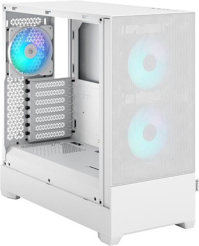 Fractal Design Pop Air RGB White - Tempered Glass Clear Tint - Honeycomb Mesh Fr - Afbeelding 8 van 10