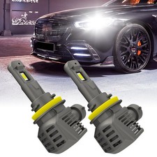 2-sides 9012 LED Headlight Bulb kit High Low Beam 6000K Super Bright power white