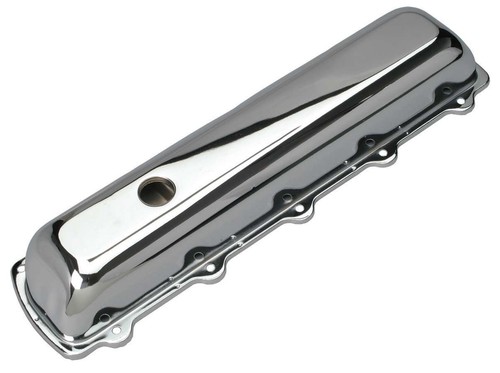 Trans-Dapt 9391, 2 Pack Chrome Steel Oldsmobile Valve Covers Performance Parts - Picture 3 of 10
