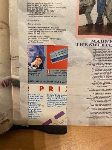 Smash Hits Magazine Jan-Feb 1986 The Alarm/Mike Peters/Duran Duran/Madonna - Picture 3 of 12