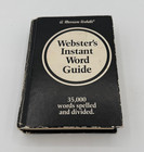 Little Webster's Instant Word Guide Hardcover 1980 — photo 1