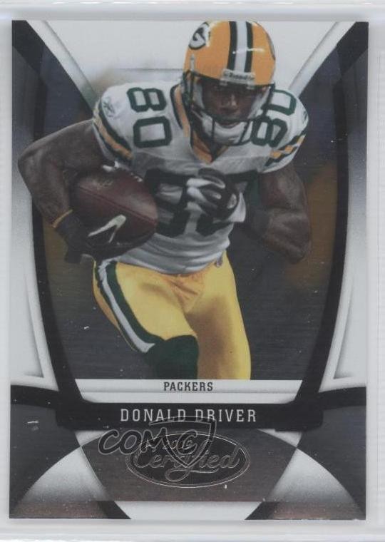 2009 Donruss Certified Donald Driver #46 0f4