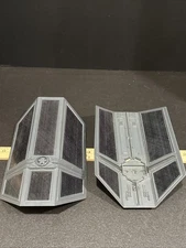 1978 Star Wars Darth Vader Tie Fighter Wings Kenner Original Parts With Stickers