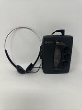 GPX Cassette Personal Stereo Earbud Headphones 3 Band Rotary Equalizer C3039