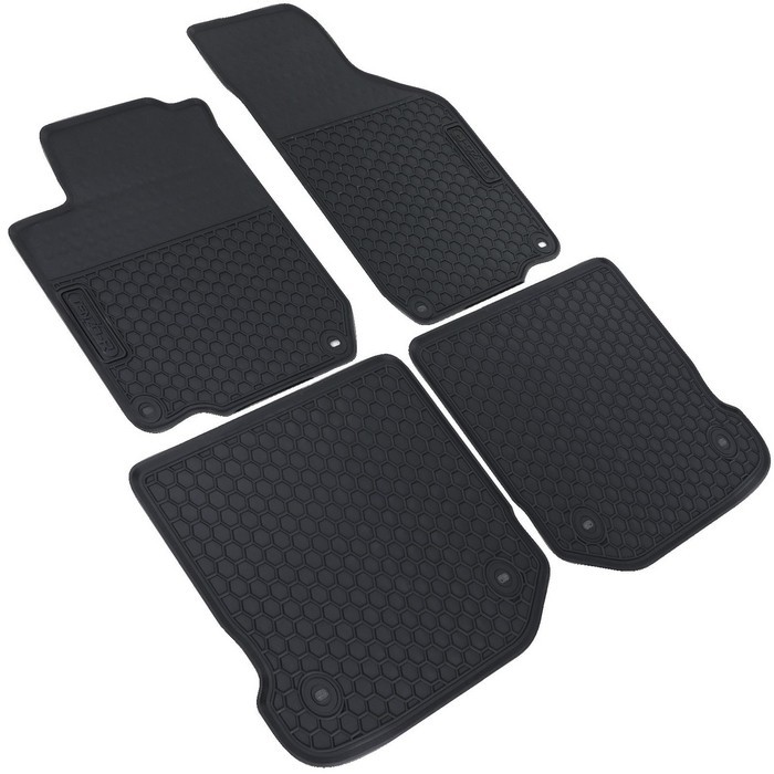 Tapis de sol caoutchouc VW Golf 4 imperméable avec bords surélevés anti-boue 1997-2007