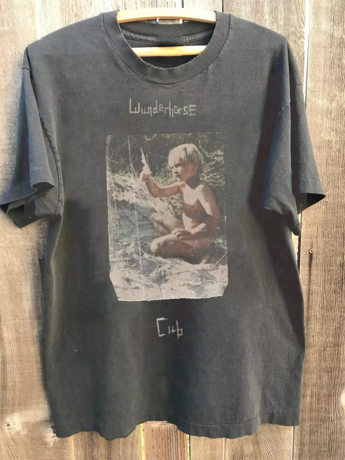 Wunderhorse Cub Album Charcoal T-Shirt S-5XL QA750