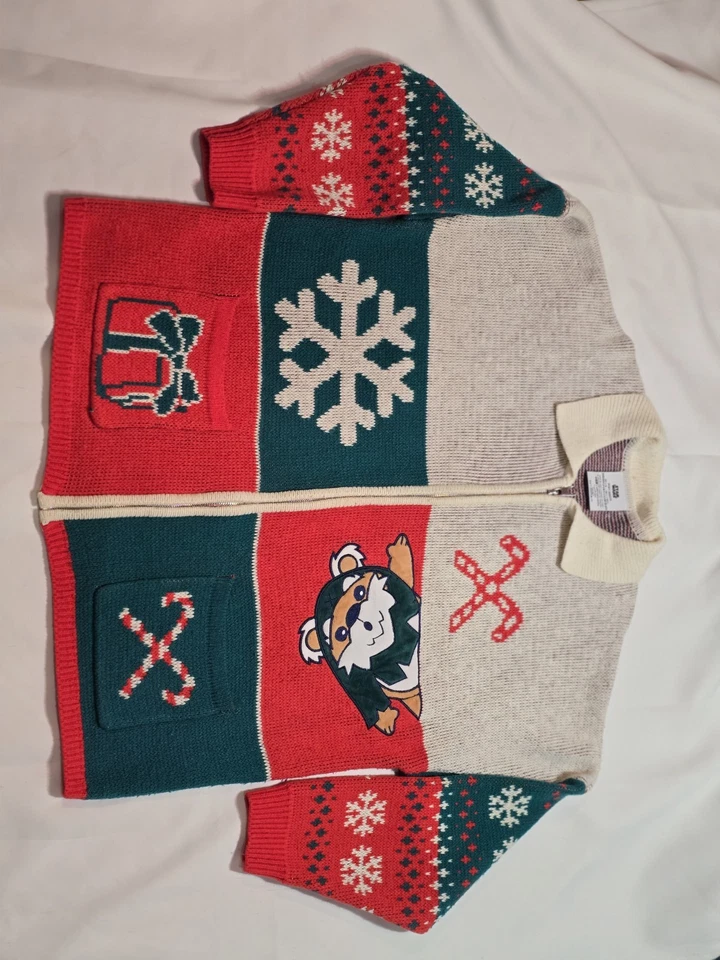 Мужской вязаный свитер-кардиган на молнии Disney Spirit Jersey Star Wars Ewoks L - Изображение 2 из 4