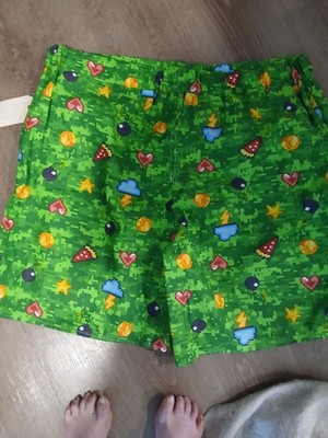 Plus Size Men's  Handmade Shorts Size 52 Pixel
