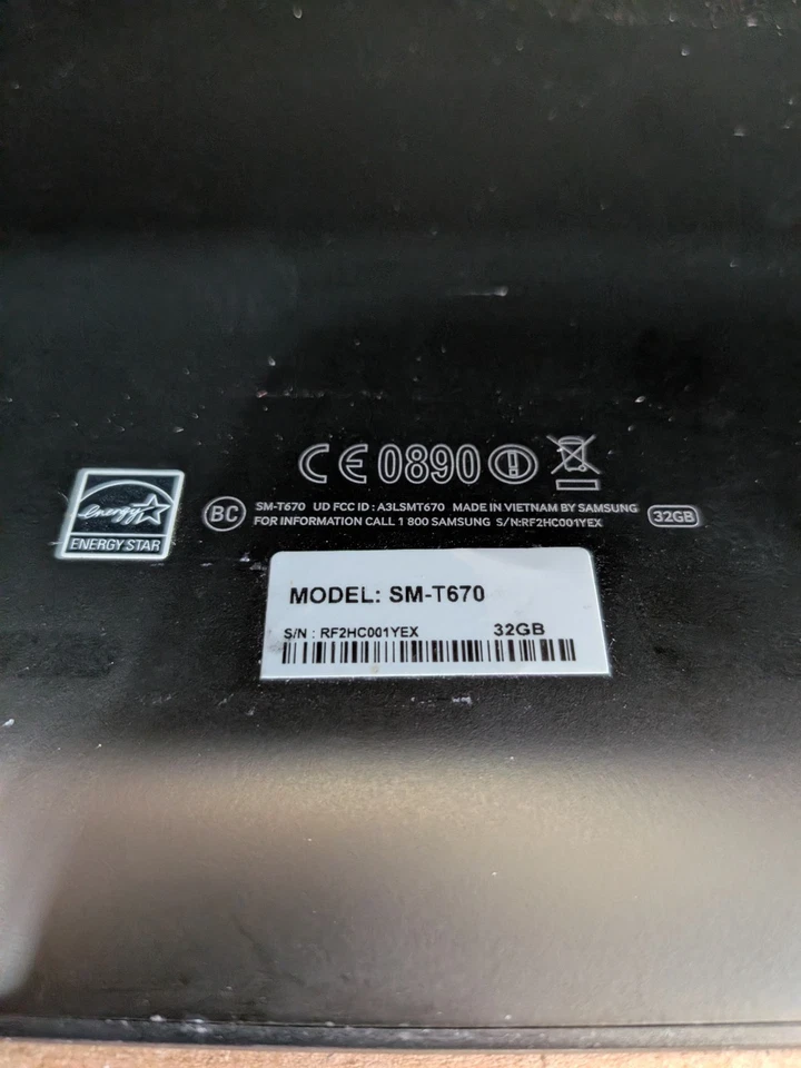 Samsung Galaxy View SM-T670 18.4" Tablet Android 5.1.1 AT&T - Won't Turn On - Image 3 of 3