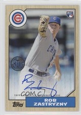 2017 Topps 1987 Rookie and All-Star Edition Rob Zastryzny #1987A-RZ Auto 3j2
