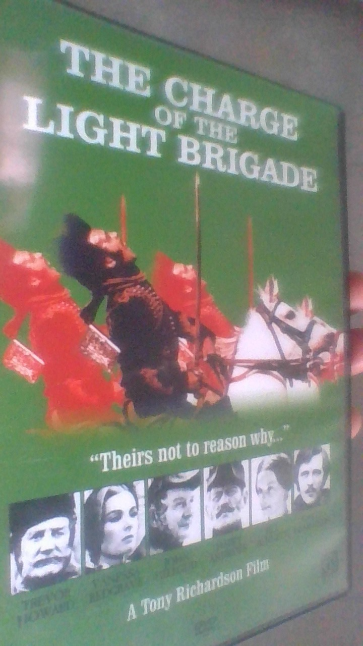 The Charge of the Light Brigade DVD   directed by Tony Ricardson 12 page booklet