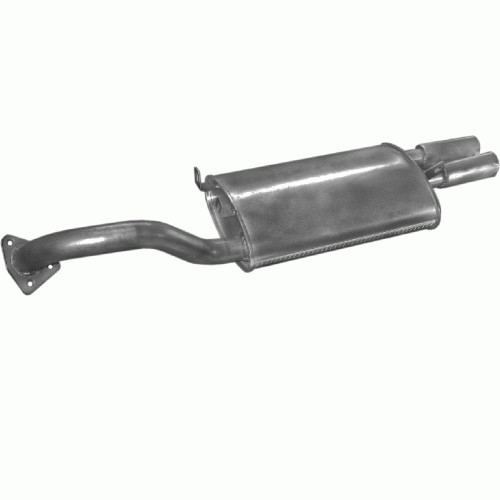 Silencieux arrière pour Mitsubishi Galant 2.0 144cv 1990-1992 échappement en acier