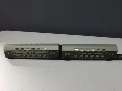 SCHICHT 31/886 SPUR HO DR DOPPELSTOCK DOPPELSTOCK STEUERWAGEN SET - Bild 1 von 4