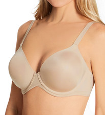 34b Maidenform DM7543 One Fab Fit Demi Underwire T-Shirt Bra, Paris Nude NWT