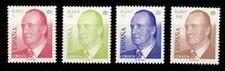 Espagne 2001 bâtiment 3792/5 timbres ** Personnages Rey Juan Carlos I Effigie...