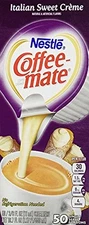 Coffee-mate Italian Sweet Creme Flavor Creamer  - 50/box