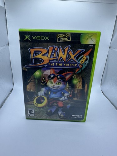 Blinx: The Time Sweeper (Microsoft Xbox, 2002) – Complete w/ Manual – Tested - Picture 1 of 4