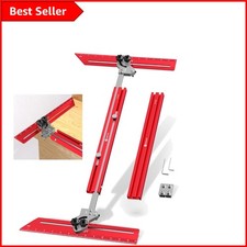 Dual Knob Stair Measuring Tool with Pivoting Scale – Essential for Woodworking