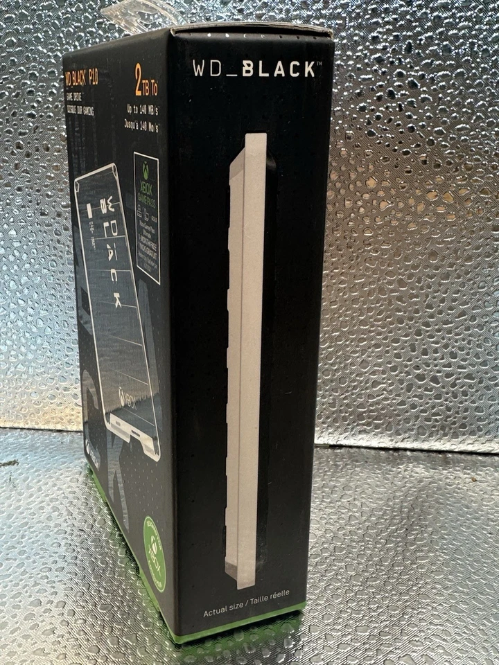 WD_BLACK 2TB P10 Unidad de Juego para Xbox Disco Duro Externo HDD 130 MB/s NUEVO SELLADO Foto 3 de 4