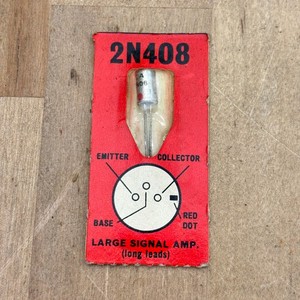 RCA 2N408 Transistor Vintage NOS, Made in USA