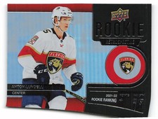 2022-23 Upper Deck Anton Lundell Rookie Retrospective #RR-15 Florida Panthers